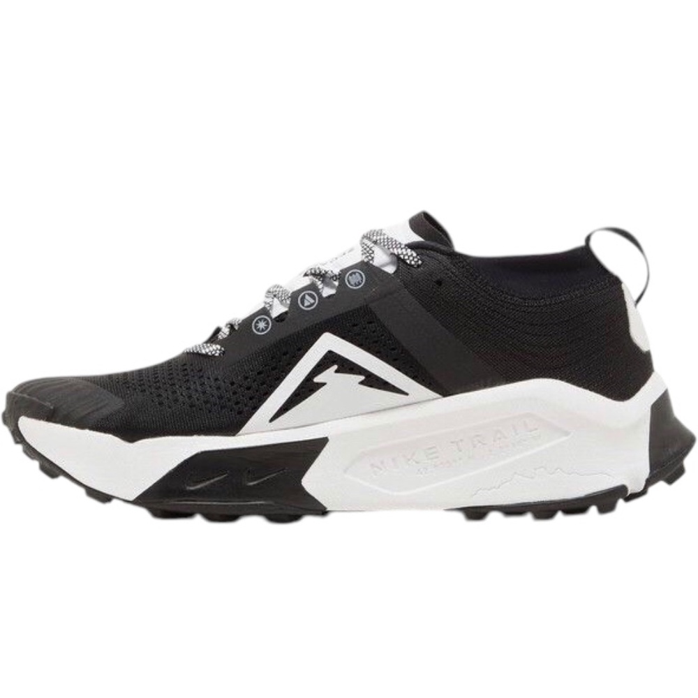 Nike ZoomX Zegma Trail Black White Mens Trail Running Shoes DH0623 001 NEW - Picture 3 of 6